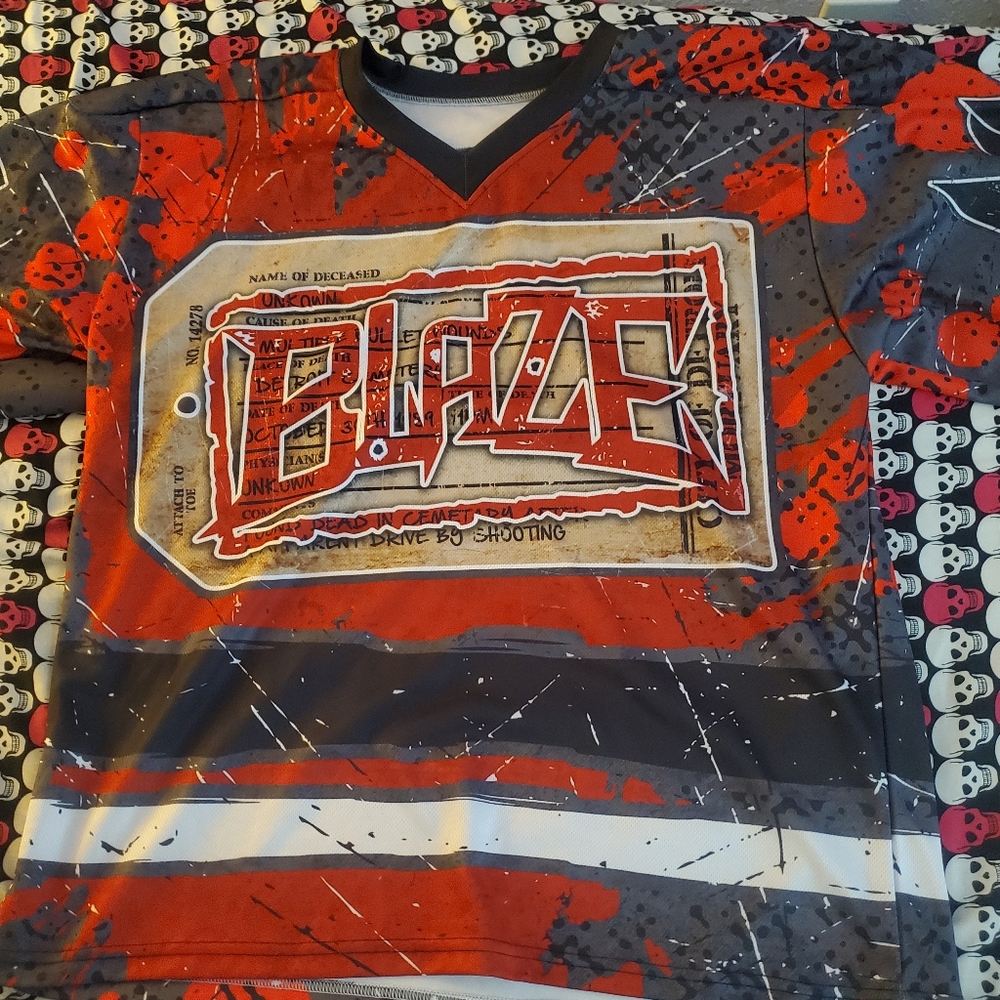 Blaze ya dead homie toe tag jersey